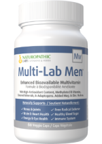 Multi-Lab Men's Bioavailable Daily Vitamin - 60 V-Caps