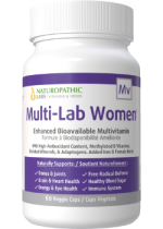 Multi-Lab Women's Bioavailable Daily Vitamin - 60 V-Caps