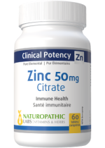 Zinc Citrate 50mg - 60 Tabs