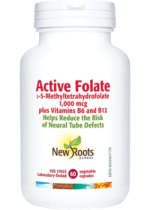 Active Folate (L-5-Methyltetrahydrofolate) - 60 V-Caps