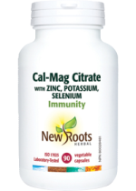 Cal-Mag Citrate With Zinc, Potassium & Selenium - 90 V-Caps