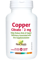Copper Citrate 2mg - 100 V-Caps