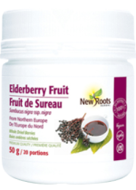 Elderberry Fruit (Whole Dried Berries) - 50g - New Roots