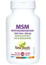 MSM (Methylsulfonylmethane) 850mg - 180 V-Caps