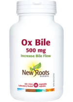 Ox Bile 500mg - 60 V-Caps