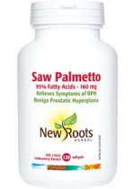 Saw Palmetto 160mg - 120 Softgels - New Roots