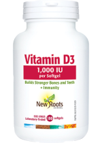 Vitamin D3 1,000iu - 180 Softgels
