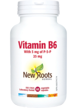 Vitamin B6 With 5mg Of P-5-P 25mg - 60 V-Caps