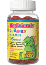 Big Friends Vitamin D3 600iu (Strawberry) - 60 Gummies