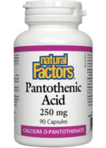 Pantothenic Acid 250mg - 90 Caps