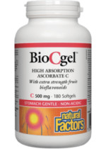 Bio C Gel (Enhanced Vit. C) 500mg - 180 Softgels