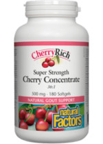 CherryRich 500mg Cherry Concentrate - 180 Softgels