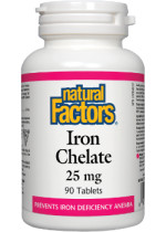 Iron Chelate 25mg - 90 Tabs