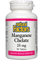 Manganese Chelate 25mg - 90 Tabs