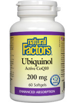Ubiquinol Qh Active CoQ10 200mg - 60 Softgels