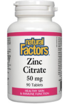 Zinc Citrate 50mg - 90 Tabs