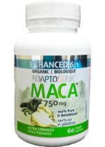 Adaptogenic Maca 750mg (Organic) - 60 V-Caps