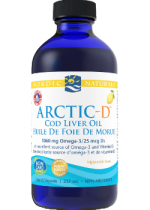 Arctic Cod Liver Oil + D (Lemon) - 237ml