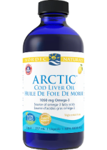 Arctic Cod Liver Oil (Lemon) - 237ml (8oz)