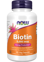 Biotin 5,000mcg - 120 V-Caps
