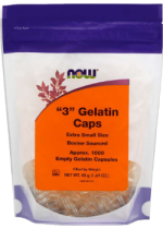 Empty Gelatin Caps "3" - 1000 Caps