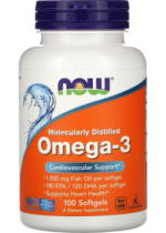 Omega-3 1,000mg (Cholesterol-Free) - 100 Softgels