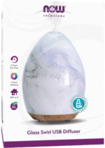 Ultrasonic Diffuser (USB Glass Swirl) - 1 Unit