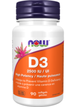 Vitamin D3 2,500iu - 90 Softgels