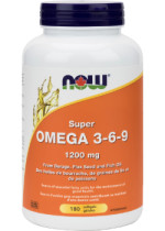 Super Omega 3-6-9 1,200mg - 180 Softgels