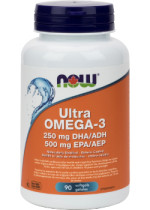 Ultra Omega 250 DHA 500 EPA - 90 Softgels