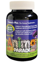 Animal Parade Children's Multivitamin (Sugar Free Grape) - 90 Chew Tabs
