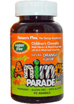 Animal Parade Children's Multivitamin (Sugar Free Orange) - 90 Chew Tabs