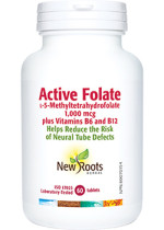 Active Folate (ʟ-5-Methyltetrahydrofolate) - 60 Tabs