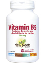 B-5 Calcium ᴅ-Pantothenate 500mg - 100 V-Caps