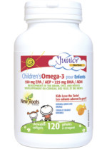 Children's Omega-3 550mg EPA / 225mg DHA (Lemon And Orange) - 120 Chewable Softgels
