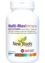 Multi-Max Immune (Iron Free) - 60 V-Caps - New Roots