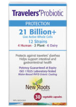Travelers Probiotic (21 Billion) - 30 V-Caps