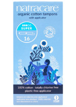 Cotton Tampons (Super With Applicator) - 16 Tampons