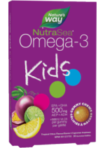 NutraSea Kids Omega-3 Gummy Chews (Tropical Citrus) - 30 Gummies