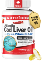 Atlantic Cod Liver Oil - 120 Softgels