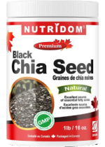 Black Chia Seed (Organic) - 1Lb