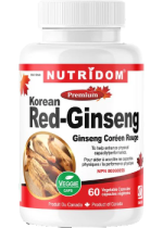 Korean Red (Panax) Ginseng - 60 V-Caps