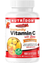 Vitamin C With Zinc & Copper (Time Release) - 60 V-Caps