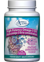 High Potency Omega-3 Oil - 100 Softgels