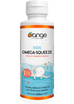 Kids Omega Squeeze (Peach Mango Mania) - 225ml