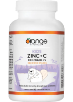 Kids Zinc + C  Chewables (Delicious Orange) - 90 Chew Tabs