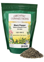 Black Pepper (Organic Medium/ Regular Grind) - 454g