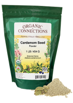 Cardamom Seed (Organic Powder) - 454g
