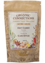 Hot Curry Powder (Organic, Salt Free) - 454g