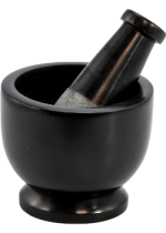 Natural Soapstone Mortar & Pestle (3 Inch) – 1 Set